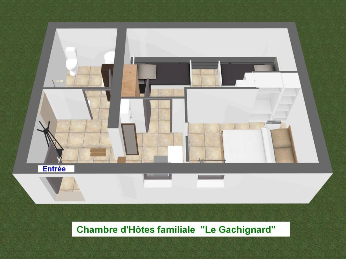 Chambre D'Hotes Le Gachignard Courlay エクステリア 写真